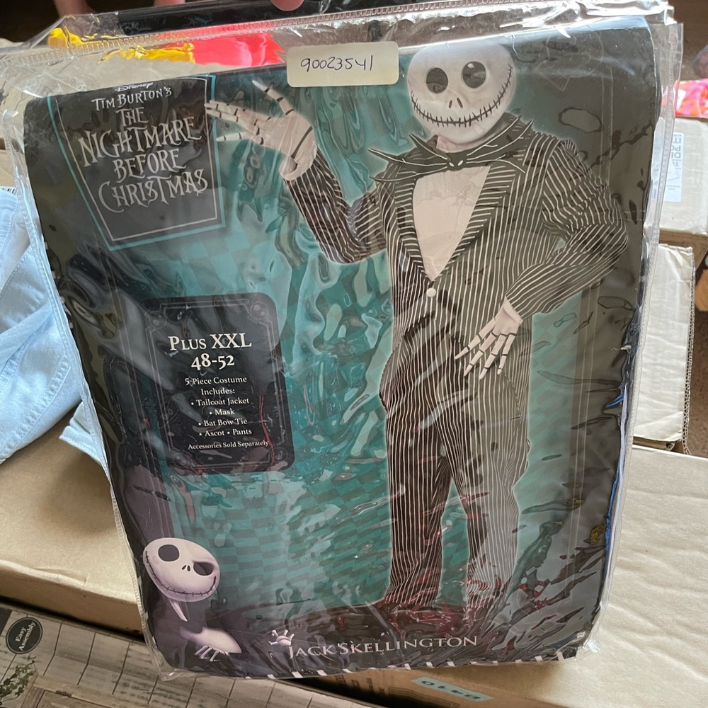 Jack skeleton costume